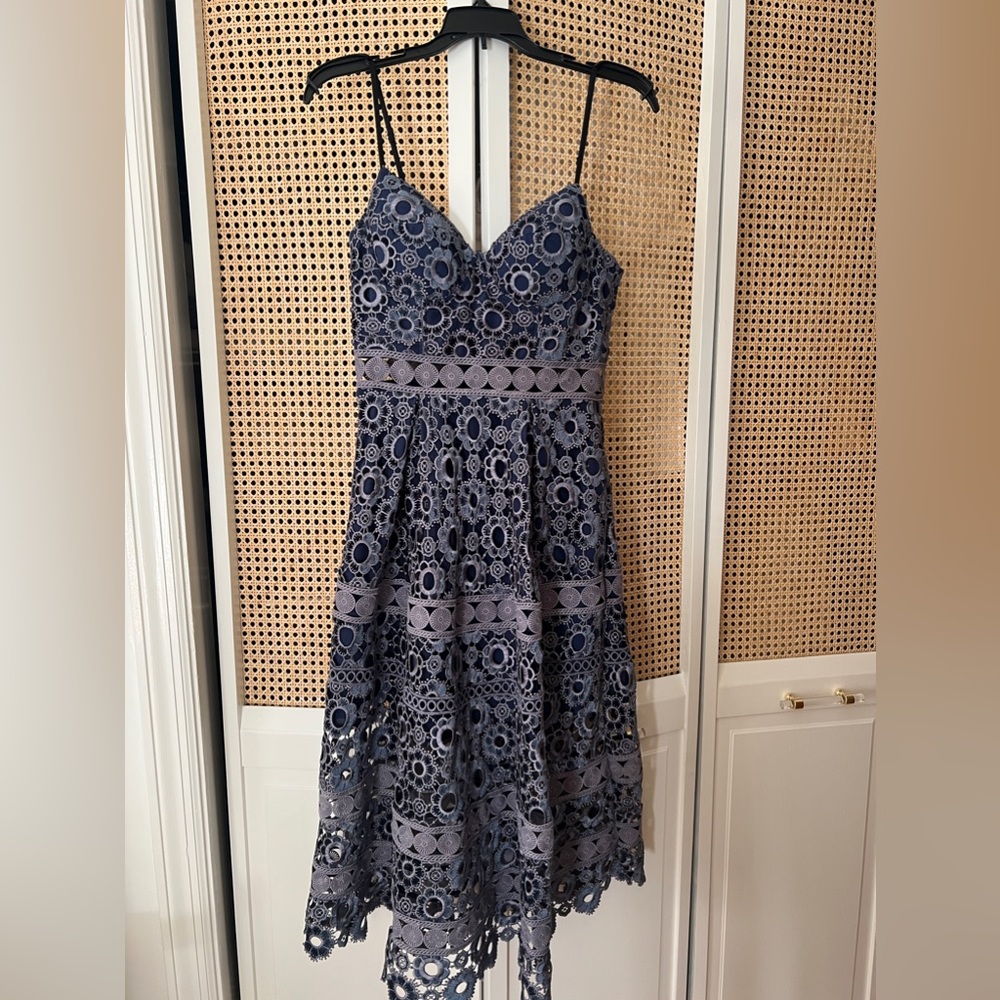 Self Portrait Midi Dress
